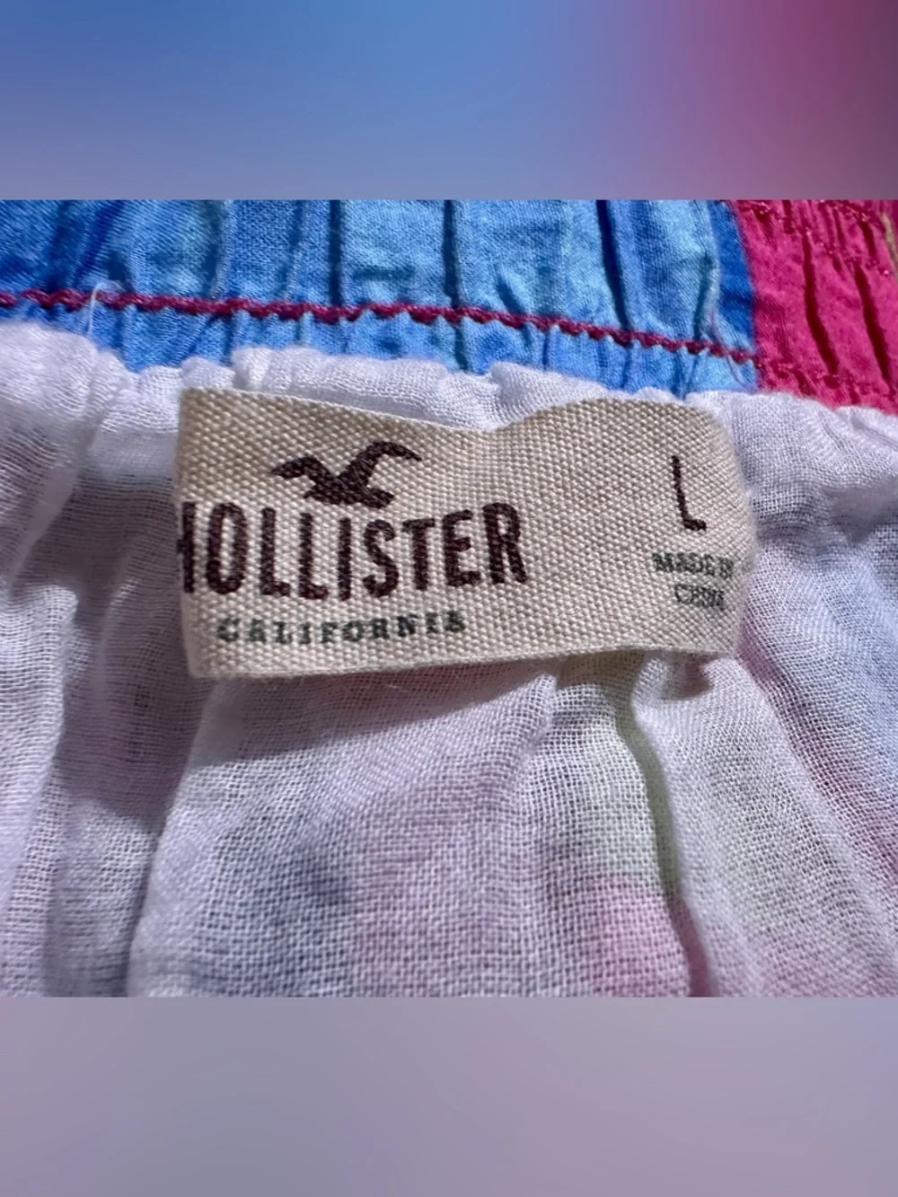 Y2K Hollister Low Rise Mini Skirt size Large Floral vacation tropical wear